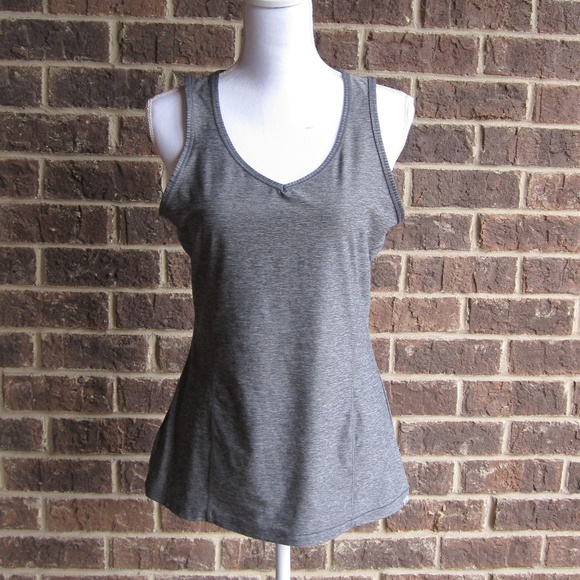 Eddie Bauer Tops - 🍃Eddie Bauer Travex Gray V-Neck Tank Top M